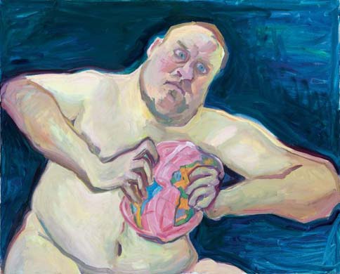 The World Destroyer by Maria Lassnig