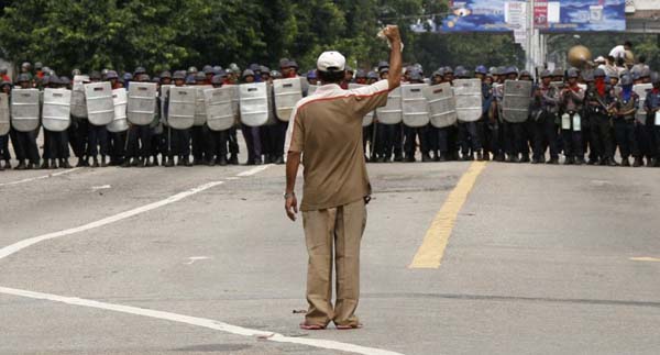 burma protest