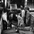 American transport aircraft being unloaded of vital coal by German workmen in Berlin 