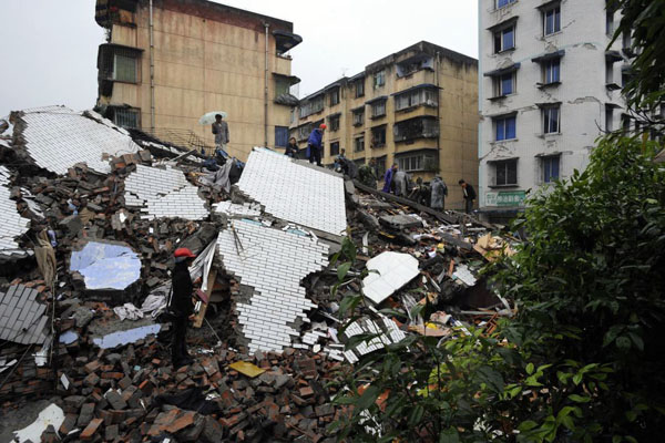 China quake
