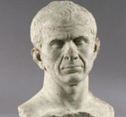 Marble bust of Julius Caesar
