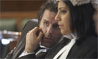 Con O'Neill and Vineeta Rishi in BBC drama Criminal Justice
