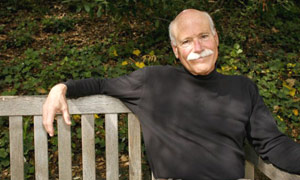 Tobias Wolff at his home in his Stanford, California