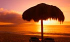 beach,sunset on beach