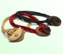Funky wooden necklace - guardianecostore.co.uk