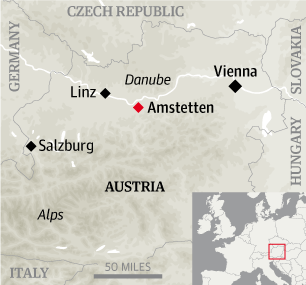 Amstetten map