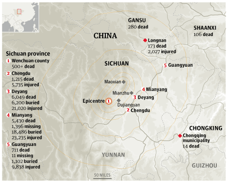 China deaths update