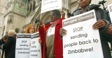 UK to send 11,000 refugees back to Mugabe regime
