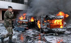Soldier car bomb Lebanon