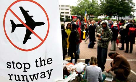 Protest against the Heathrow airport expansion