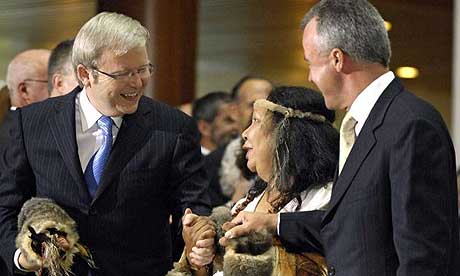Australia apologises to Aborigines