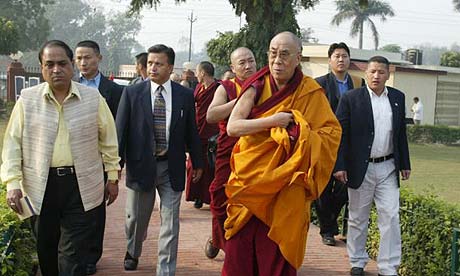 The Tibetan spiritual leader, the Dalai Lama