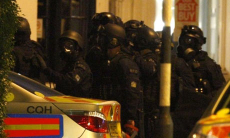 London police shoot man dead