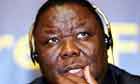 Morgan Tsvangirai at the Liberal International Congress in Belfast