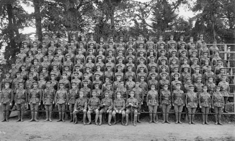 D Company, 31st Battallion, Australian army, many of whom were buried at Fromelles