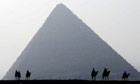 Giza pyramids, Egypt