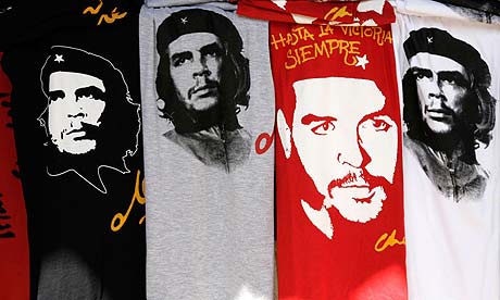 Che Guevara T-shirts for sale in Cuba