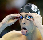 US swimmer Michael Phelps 