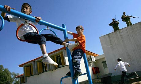 Children traumatized by conflict