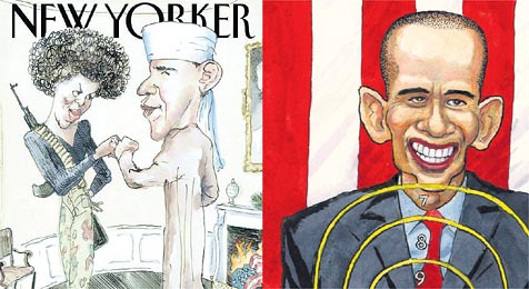 Obama cartoons