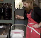 Rebecca Seal gets to work making her own wine