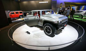 A Hummr at the 2008 British International Motor Show