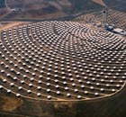 A solar power plant in Spain