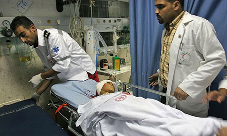 Medics treat Moussa