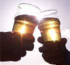 Pints of cider