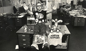Tim Lott in the Sounds office