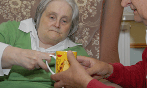 One in eight people in the UK care for a family member or friend. Photograph: Carers UK