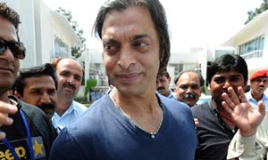 Shoaib Akhtar leaves a disciplinary hearing