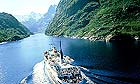 Hurtigruten, a coastal ferry in Norway