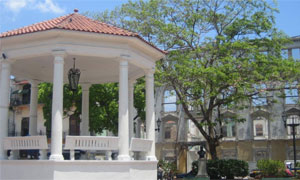 Casco Viejo, Panama. Photograph: Vicky Baker