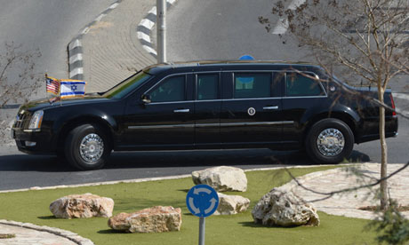 Barack Obama's limousine.