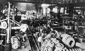Krupp munitions factory in Essen