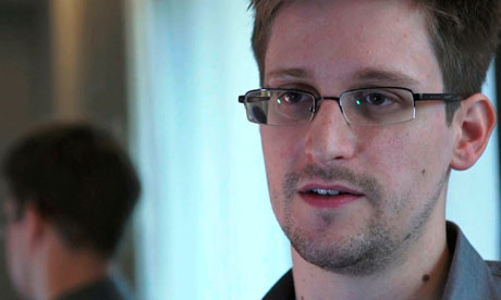 File photo of NSA whistleblower Edward Snowden during interview with The Guardian in Hong Kong